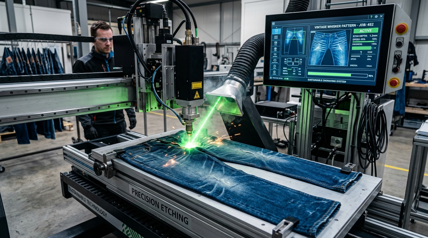 Laser Denim Finishing